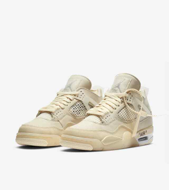 Jordan 4 Retro Off-White Sail (Women's)